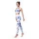 Women Color Print Yoga Set